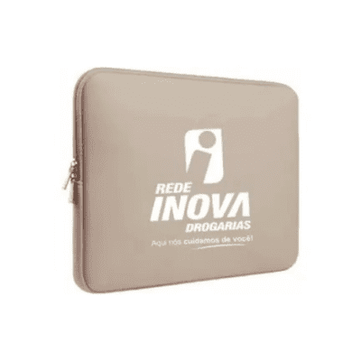 Capa para notebook em neoprene para proteção corporativa Kaue Confecções