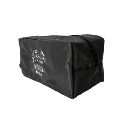 Nécessaire Viagem Personalizada material premium para presente corporativo de Dia das Mães na Kaue Confecções