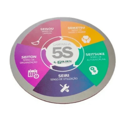 Mouse Pad Personalizado em PVC expandido para ações de endomarketing na Kaue Confecções