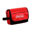 Necessaire de Viagem Personalizada em nylon 70 para brindes de feiras e congressos na Kaue Confecções