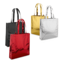 Sacola TNT Brilhante Personalizada em non-woven laminado para eventos corporativos da Kaue Confecções
