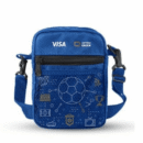Bolsa Transversal Shoulder Bag Personalizada em nylon para brindes tecnológicos na Kaue Confecções