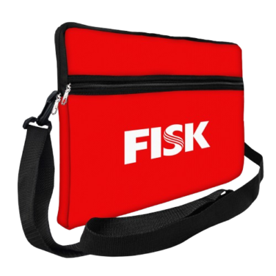 Capa de Notebook Personalizada em neoprene para kits de onboarding na Kaue Confecções